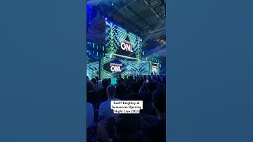 Geoff Keighley at Gamescom Opening Night Live 2023 #shorts