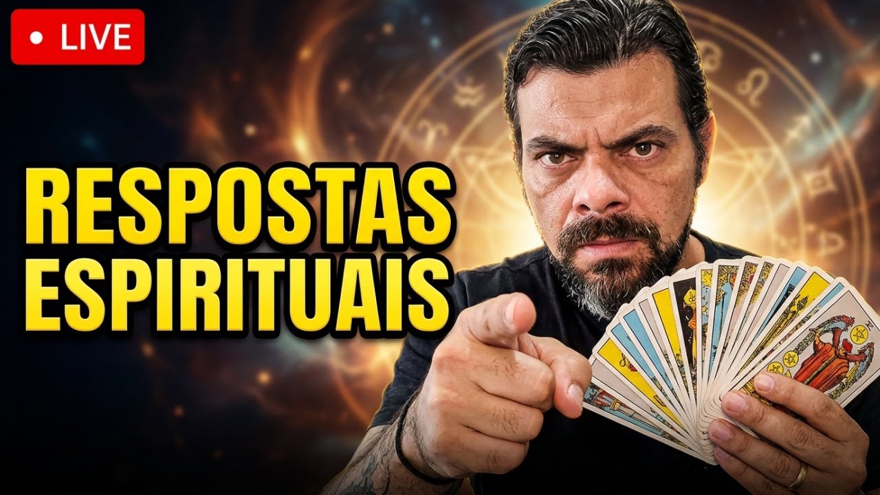 TAROT AO VIVO URGENTE: RESPOSTAS ESPIRITUAIS PARA QUEM NÃO TEM MEDO DA VERDADE 👁️