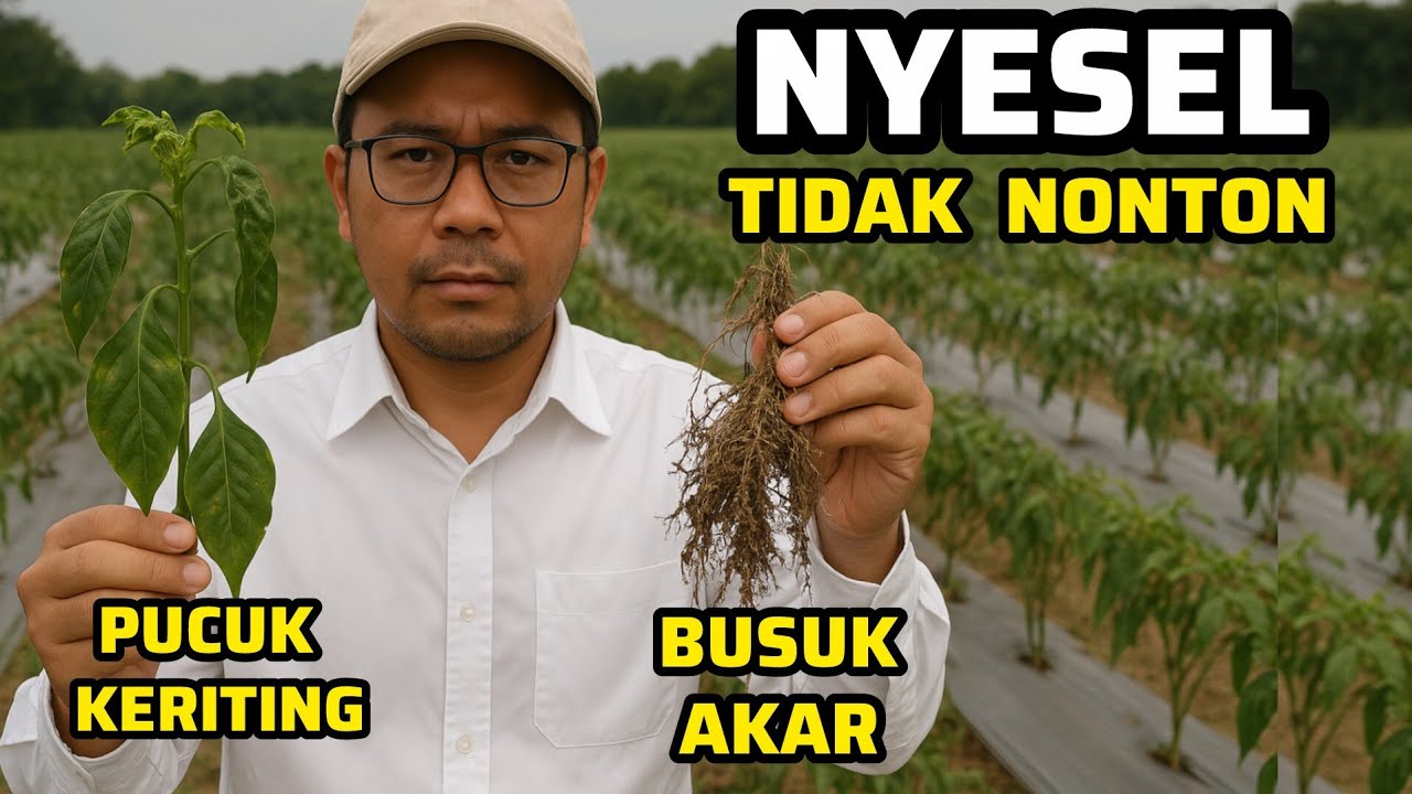 ‼️WAJIB NONTON‼️BUSUK AKAR CABAI‼️PUCUK TUNAS CABAI KERITING‼️Virus Kuning Daun‼️Pupuk Terbaik Cabai