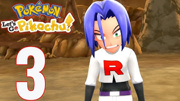 Pokémon: Let’s Go, Pikachu! - Gameplay Walkthrough Part 3 - Mt. Moon & Team Rocket (Nintendo Switch)