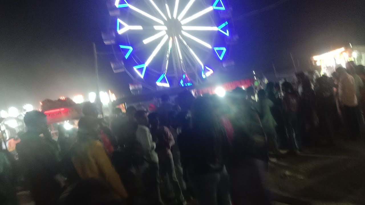 मेला में तारामाची झुला पर मस्ती ❤️😍♥️ #mela me  night Masti taramachi jhula 