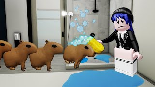 เมื่อต้องอาบน้ำให้คาปิบารา 1แสนตัว! | Roblox 🧽 Capybara Cleaning Tycoon