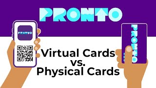 PRONTO - Virtual vs. Physical Cards screenshot 5