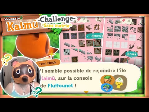 ➤Transfert du PERSO,les MOTIFS de l'île : Début de REMOD'ÏLE ! ❰Animal Crossing New Horizons❱