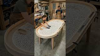 Hidden Light Table Under Stones 🤯 Wait for the Glow 🔥 #art #explore #resintable #resincraft