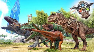 2 Giga Dragon Charcha Army ARK PVP 🔥🔥🔥 : ARK Survival of the Fittest : ARK Noob PVP : This ARK PVP screenshot 4