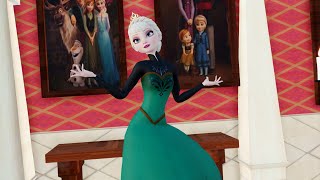 LISA - 'LALISA' | Elsa Frozen Dance MMD
