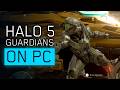 Halo 5 Guardians Campaign Running on PC Gameplay Demo