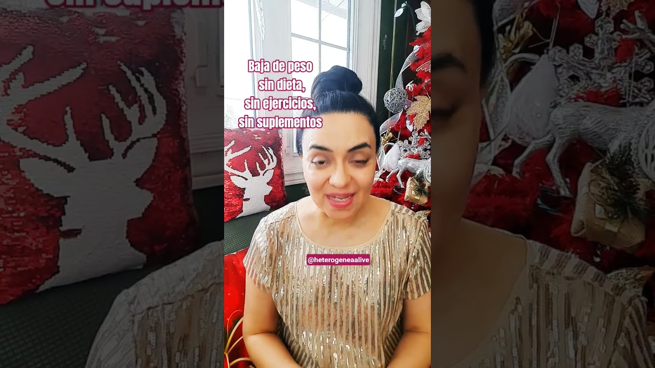 Baja de Peso, sin dietas ni ejercicio, sin suplementos 