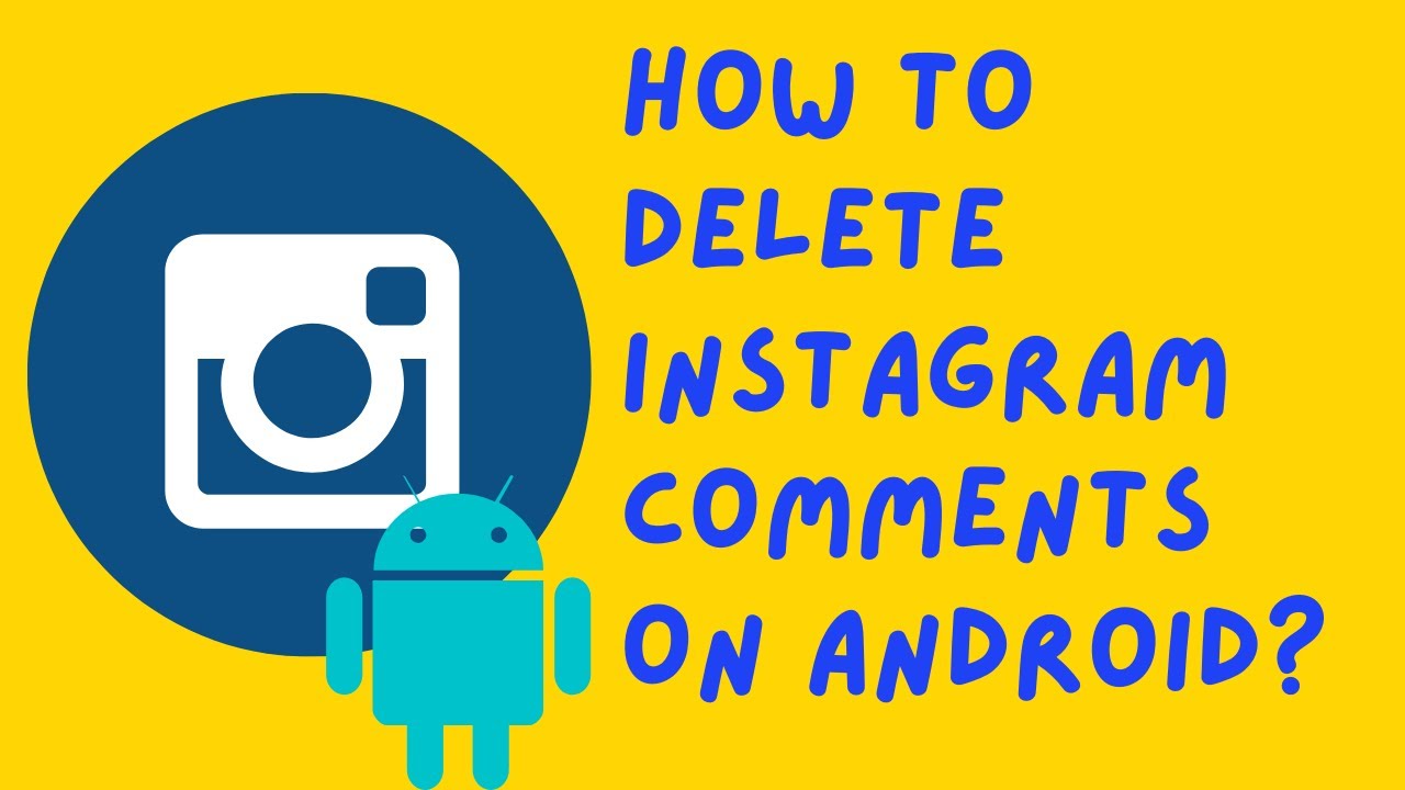 how to delete instagram comments on android phone | how to delete