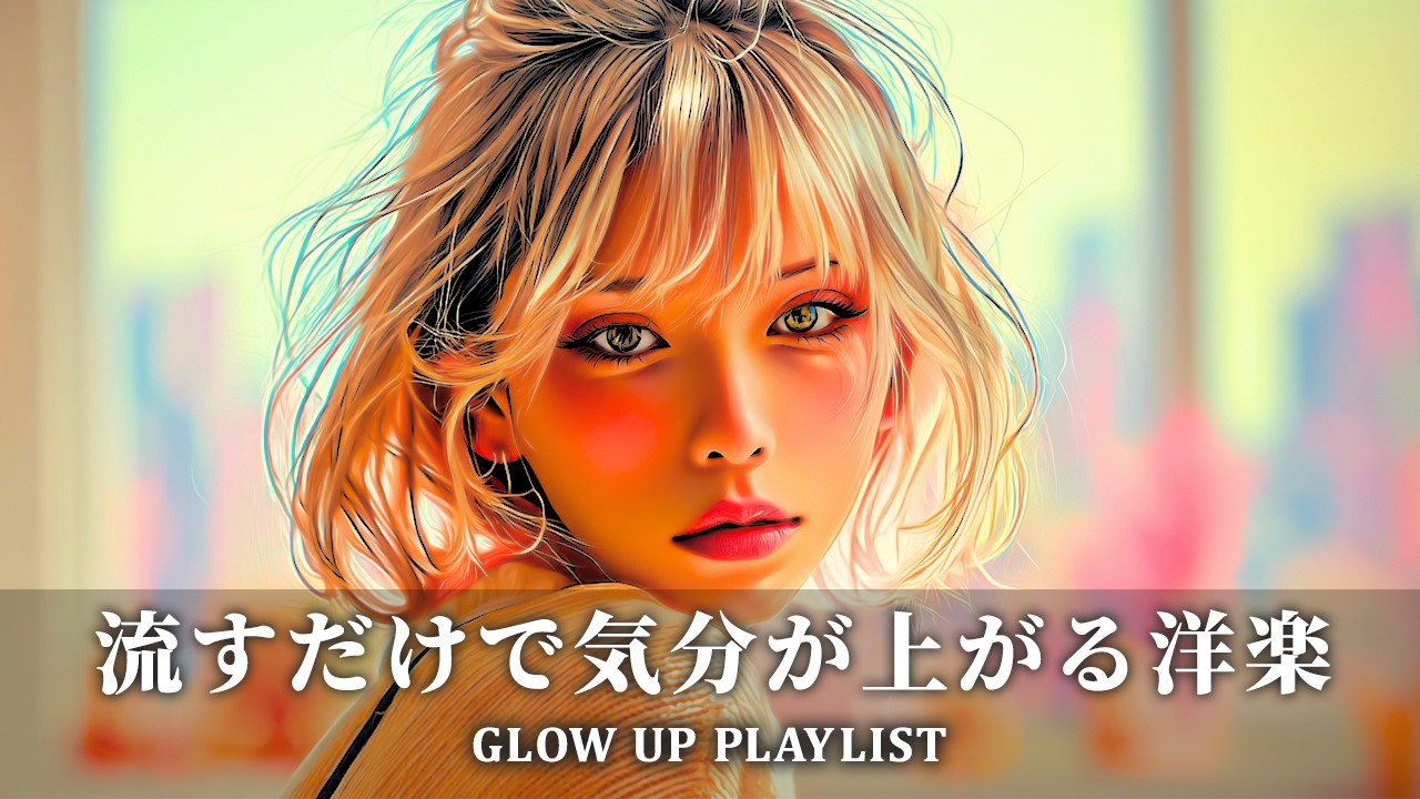 【洋楽playlist】流すだけでテンションが上がる🌈朝が楽しくなる洋楽プレイリスト🎧作業・勉強・通勤BGM