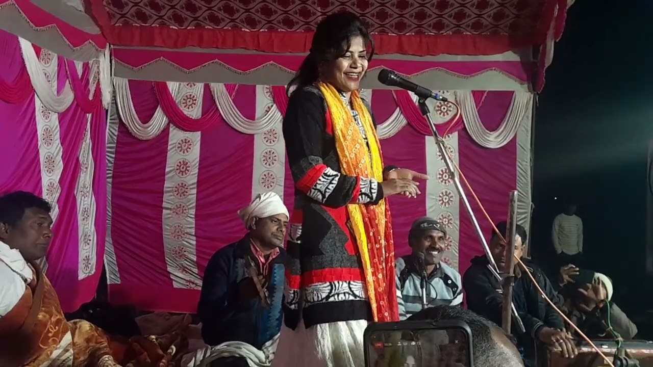 बिरहा जगत की स्वर कोकिला सरोज सरगम जी ने गाया बहुत ही सुंदर गीत पब्लिक झूम उठी