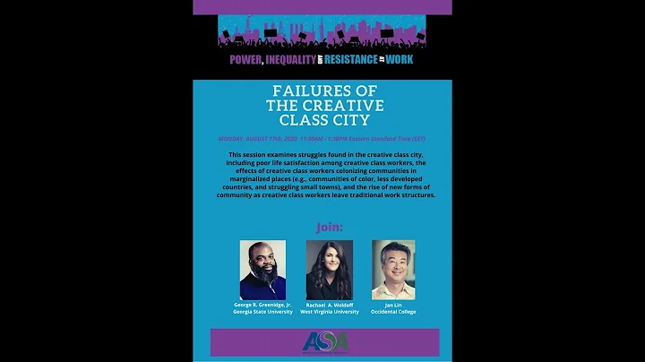 Failures of the Creative Class City - ASA 2020 - C...