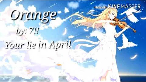 Your lie in April ending 2 'Orange' (lyrics)