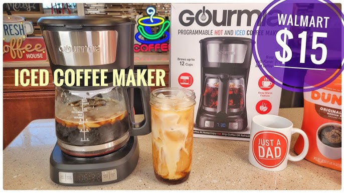 REVIEW Gourmia 12 Cup Hot & Iced Coffee Maker 