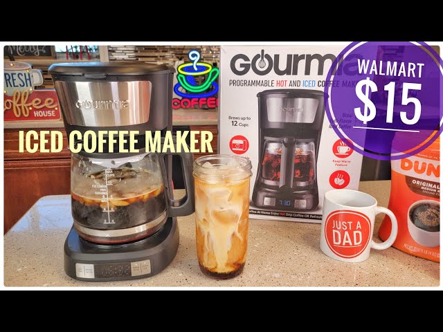 Gourmia 5 Cup Programmable Drip Coffee Maker with Brew Later Black