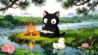 Some nights glow brighter when your heart slows down. 🌿 Lantern Lake Lofi • Study & Relax