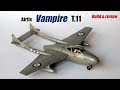 Airfix Vampire T.11 Quick Build - Model Plane