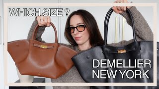 DEMELLIER MIDI NEW YORK TOTE BAG REVIEW & SIZE COMPARISON / Best Luxury Handbags Under €600 in 2024