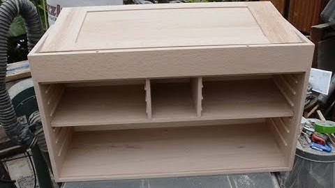 Gerstner style wood tool chest built part 6, odds and ends