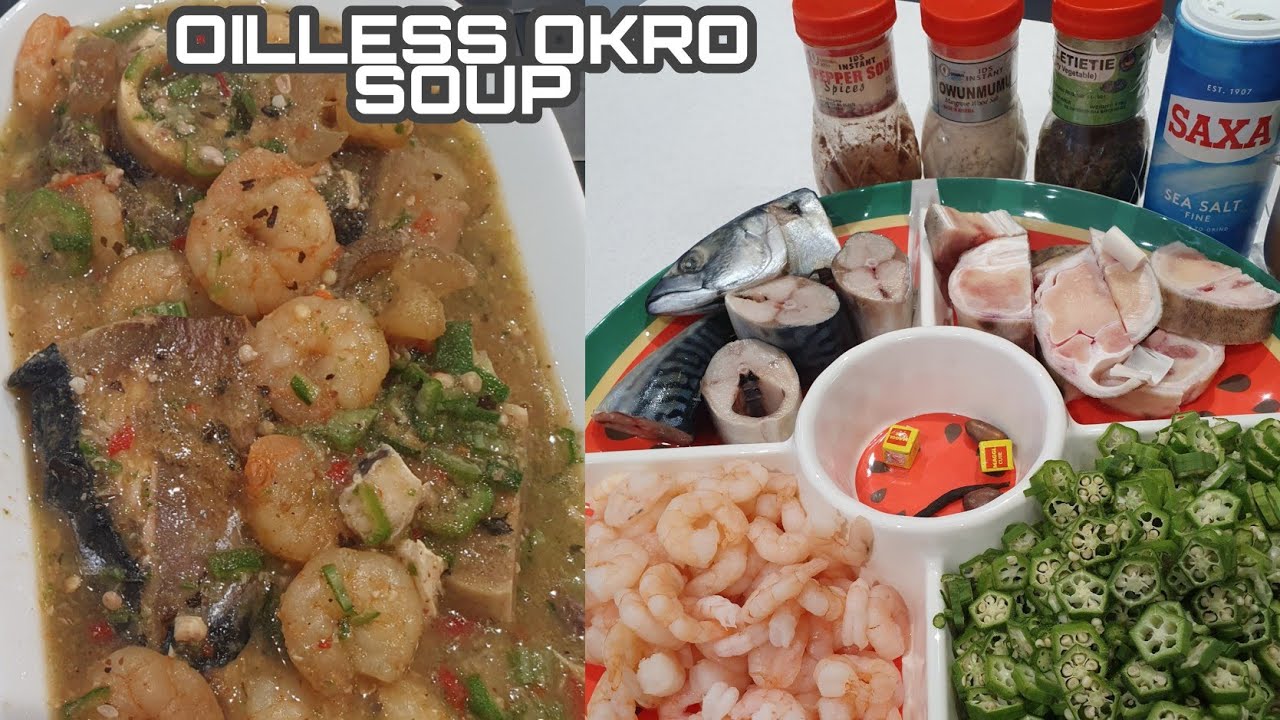 Okro Soup - GBAGBAFOFO | SEAFOOD| Favour's flavour