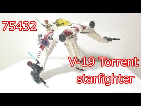 LEGO Star Wars 75432 V-19 TORRENT STARFIGHTER Review! (2025) - YouTube