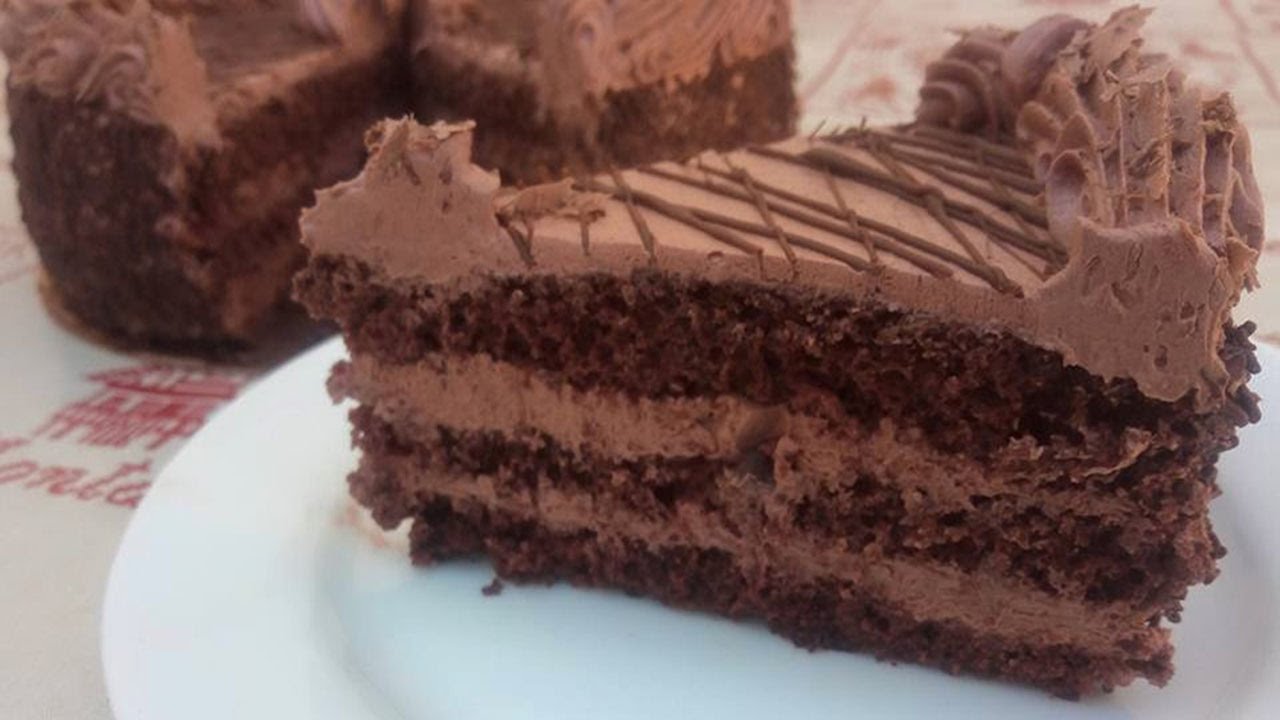 حلوة لاكريم بالشوكولاطة بطريقة جدا بسيطة ونصائح لنجاحها مع المبتدئات