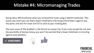 Forex Trading - Top 5 Beginners Mistakes To Avoid When Trading