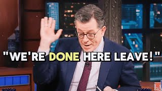 Elon Musk Kicked Off Stephen Colbert's Show After Fiery Confrontation.