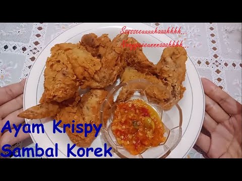 ayam-krispy-sambal-korek-ssseuuuuhaaahhh-nggguuuueeeenah-bun