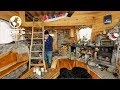 Snowboard pro built a sublime offgrid tiny home