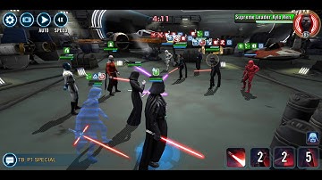 Traya lead Vader vs SLKR all FO (Dom, fail)