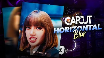 Horizontal Blur Transition Tutorial -  Capcut ⚡