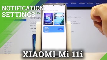 How to Change Sounds of Notifications in XIAOMI MI 11i - Access Notification Sound Settings