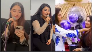 Actress Javeria Saud Birthday Celebrationactres Javeria Saud Daughter Jannat Saud Song