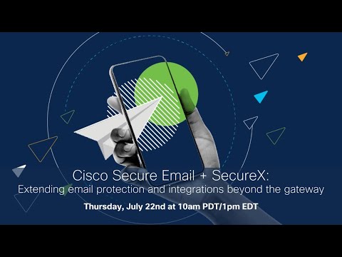 #CiscoChat Live - Cisco Secure Email + SecureX