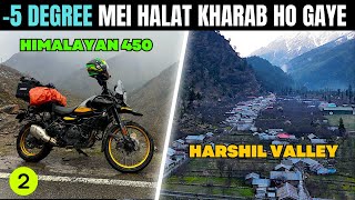 Rainy Ride to Most Beautiful Village of Uttarakhand  HARSHIL VALLEY | #himalayan450