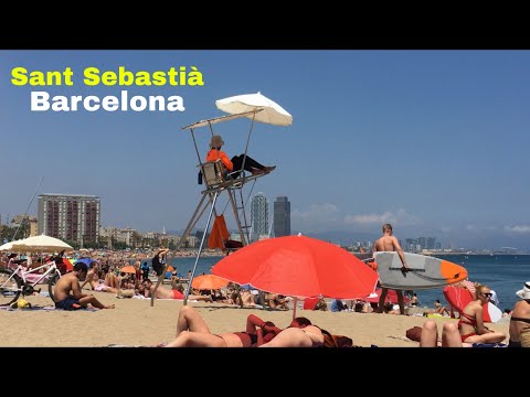 Video: Bomba Objevená Na Pláži Sant Sebastià V Barceloně