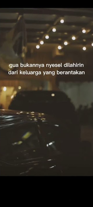 Gua bukannya nyesel dilahirin dari keluarga yang berantakan #broken #home #depression