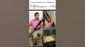 EVERYONE loves bassoon ❤️ | Beethoven Leonore Overture Excerpt #bassoon #shorts #shortsfeed