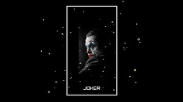 JOKER Full Screen status_New Avee player templates _Joker song status