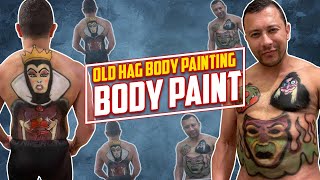 Disney Evil Queen/Old Hag Body Painting Body Paint