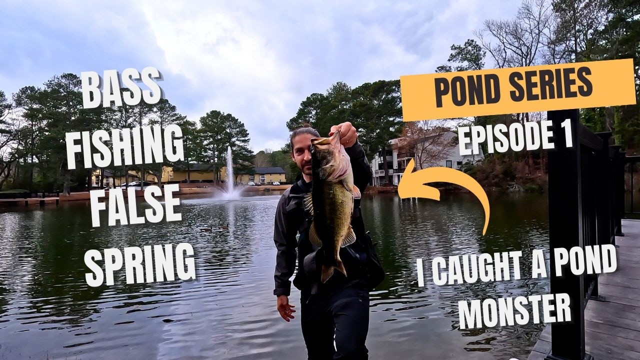 I Caught A Pond MONSTER (Pond Hopping Episode 1) #pondfishing #swimbait #bassfishing