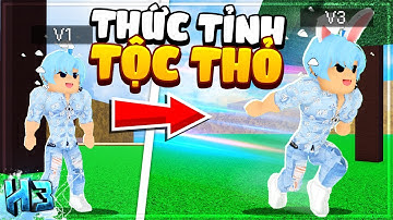 Mình đã NÂNG CẤP TỘC THỎ MINK lên V3 chạy SIÊU NHANH trong Blox Fruit | Roblox