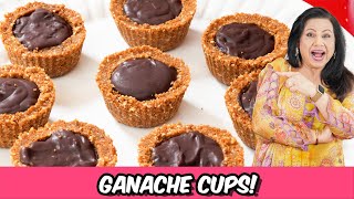 Weekend Special Chcoclate Ganache Cups! Quick Easy & Delicious Dessert Recipe in Urdu Hindi - RKK