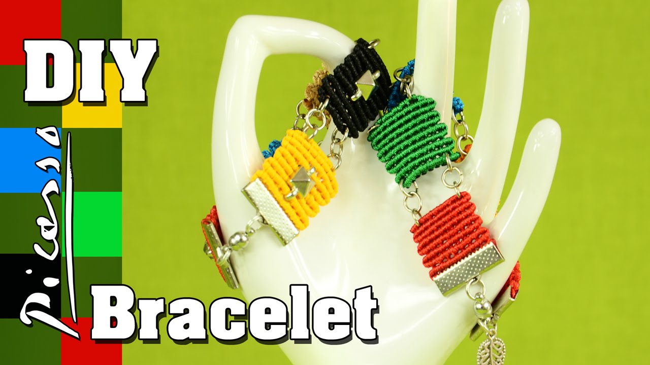 beautycon DIY Picasso Square Bracelet - Tutorial ■■■■