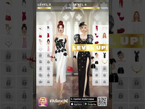 Fashion Stylist Game - Who will level up faster? Makeup and DressUp Competition |Pion Studio #shorts