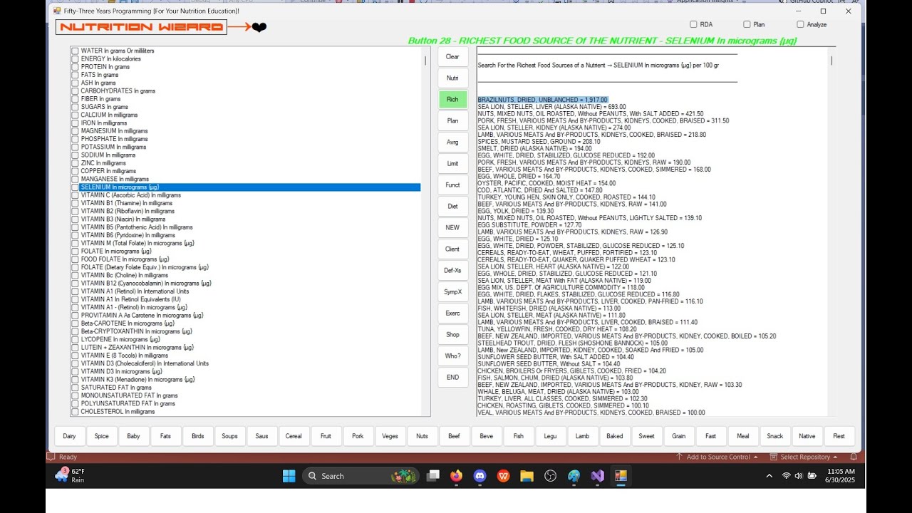 NUTRITION WIZARD.  COMPUTER PROGRAMMING SINCE 1972.   2025-06-30-10-56-00.