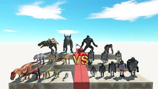 Mutant Primates vs Carnivore Dinosaurs - Animal Revolt Battle Simulator