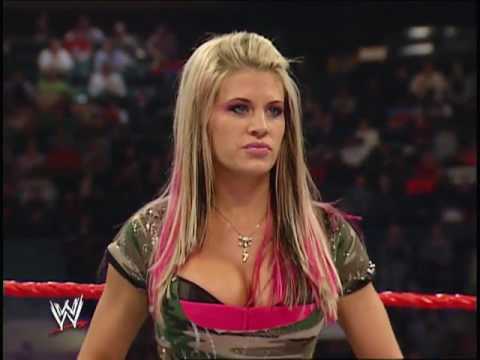 (720pHD): WWE RAW Mickie James vs Ashley (Special Guest Referee Trish)